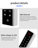 Mini 125Khz RFID Keypad Touch Access Control System WG26 Access Controller Keyboard for Home Security Sytem