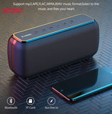 X8 60W Portable Speakers Bass Subwoofer Wireless Waterproof TWS 6600mAh Power Bank Function Support USB/TF/AUX