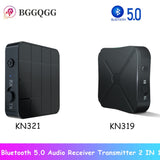 Bluetooth 5.0 4.2 Receiver and Transmitter Audio Music Stereo Wireless Adapter RCA 3.5MM AUX Jack For Speaker TV Car PC