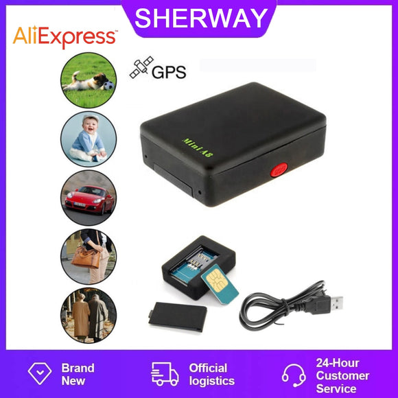 SHERWAY Sinotrack Mini A8 GPS NEW Personal Portable Locator Voice SOS Anti-loss Motorcycle GPS Car Anti-loss Precision Locator