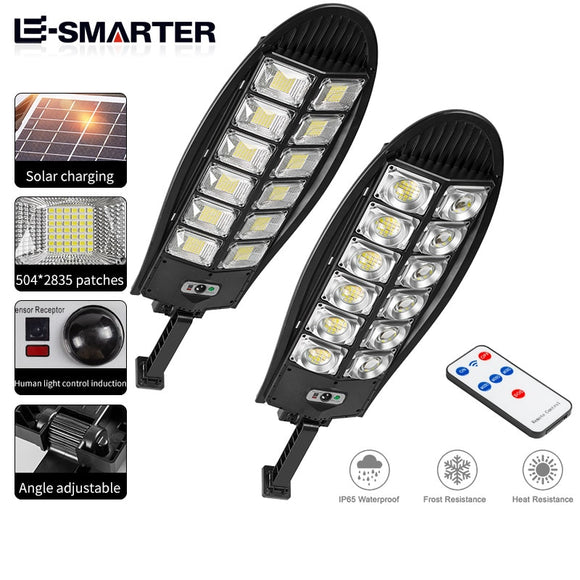 Solar Powered Led Wall Light Outdoor Motion Sensor Waterproof IP65 Lighting for Garden Path Garage Yard Street Lamps