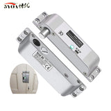 Electronic Mortise Locks Smart Electric Drop Bolt Lock DC12V with Adjustable Time Delay Fail Safe Mode for Access Control