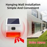 433MHz Wireless light Flash Strobe Outdoor Solar Waterproof Siren -Home Burglar Wifi GSM Home Security Alarm System