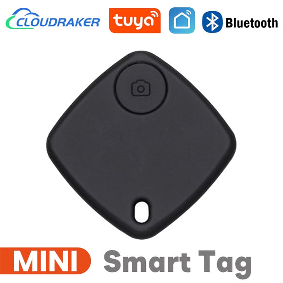 Tuya Mini Smart Tag Bluetooth Wireless Tracker Key Wallet Luggage Bag Pet Finder Two-way Anti Lost Alarm GPS Location Record
