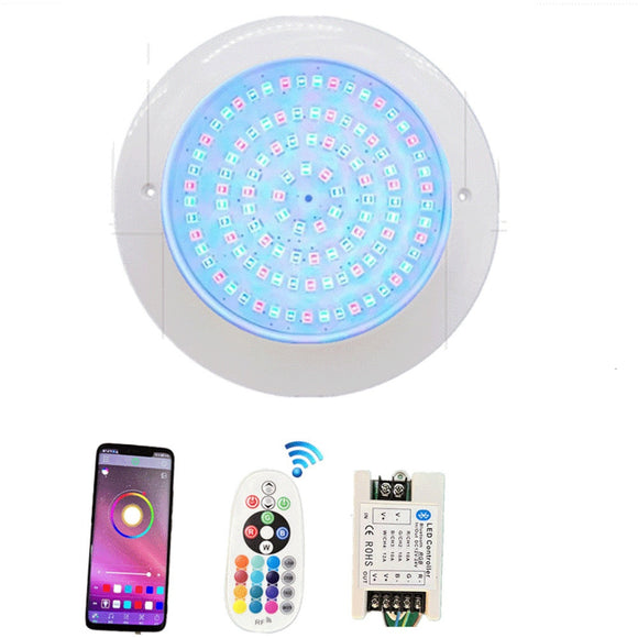 RGB LED Swimming Pool Light 27W IP68Waterproof AC12V Outdoor Embedded Ultrathin UnderWater Light Pond LED Piscina Luz Spotlight